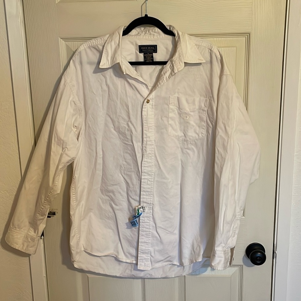 Duck Head Button Up. Size XL.